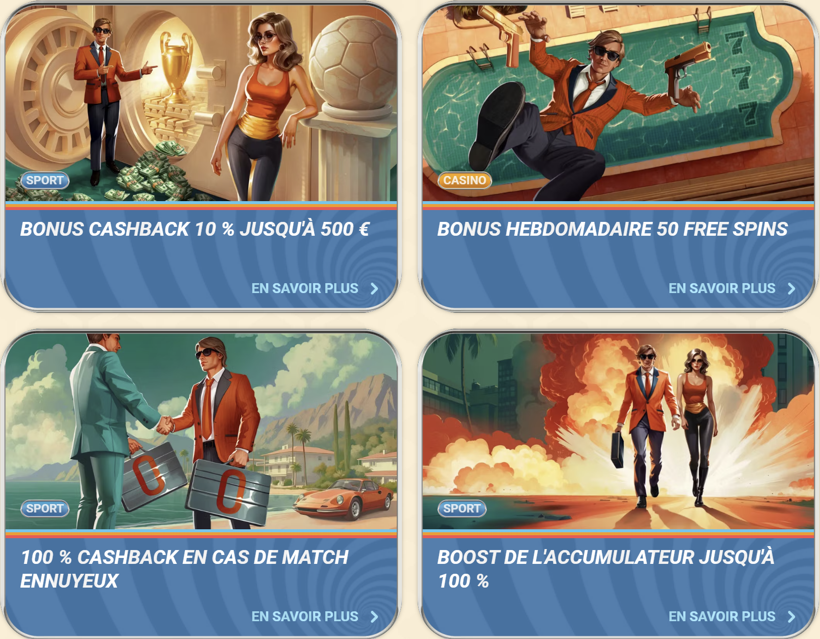 Vegasino Mobile Bonus